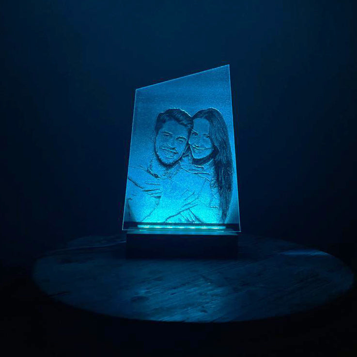 Lampa Led Gravata cu Laser Personalizabila