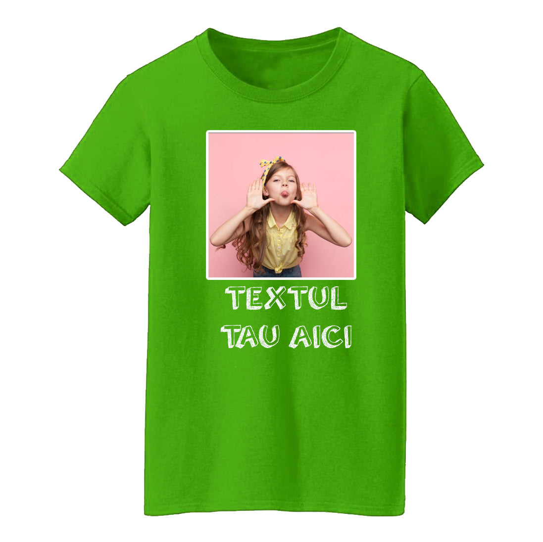 Tricou Verde Personalizabil